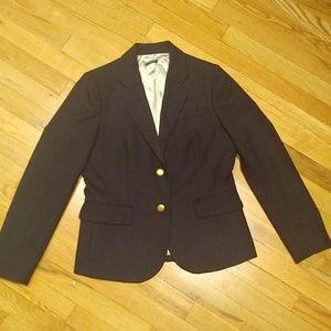 J. Crew Navy blue blazer